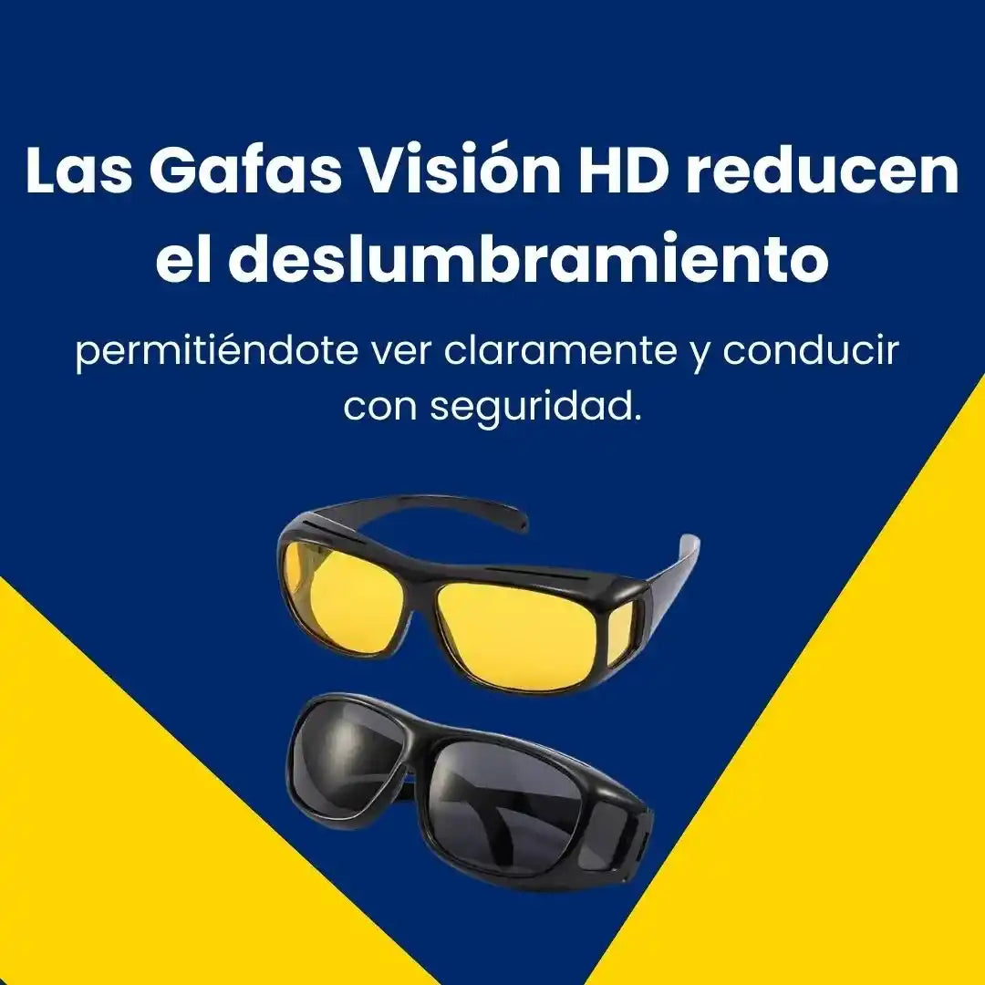 2 Lentes Vision HD - Conduccion dia y noche