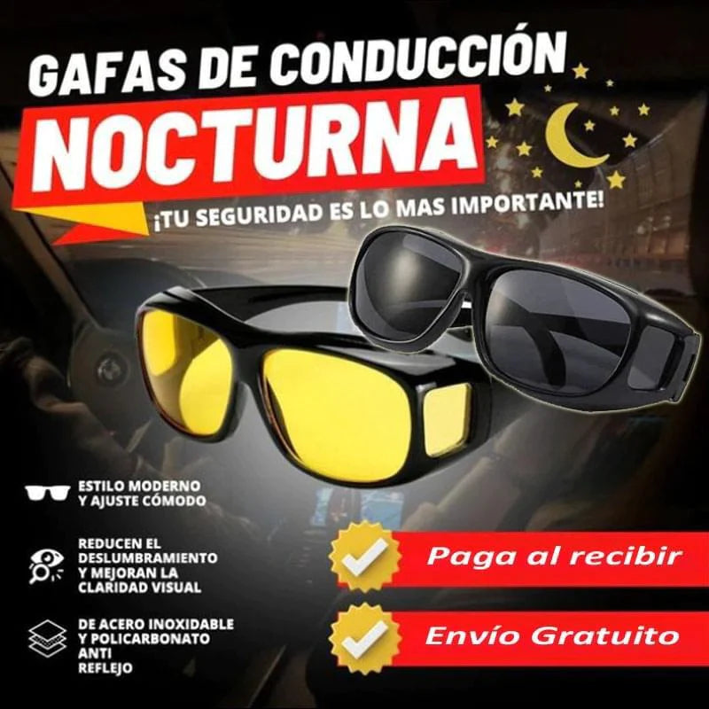 2 Lentes Vision HD - Conduccion dia y noche